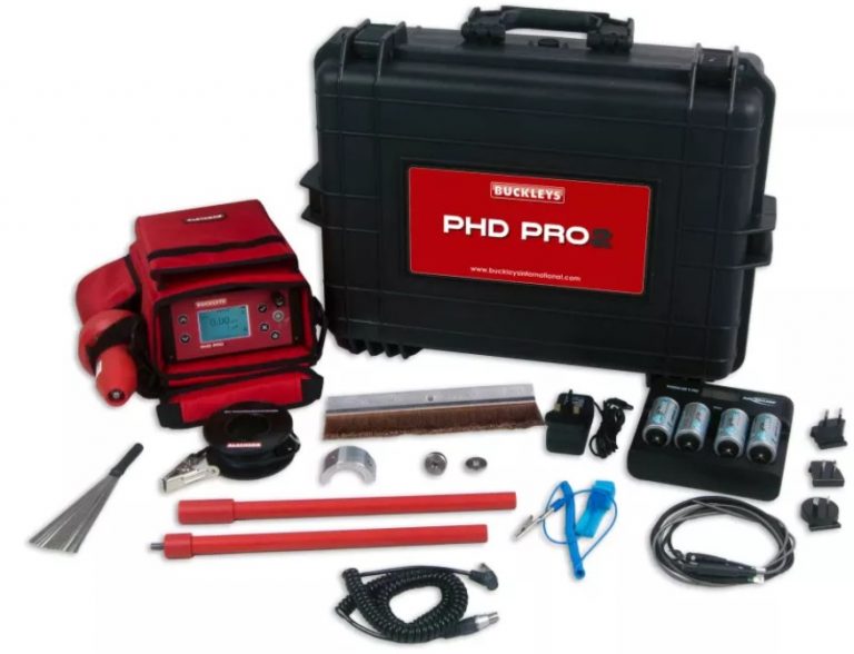Buckleys: PHD Pro2 – Pinhole/ holiday detector – pipeline testing kit (0.9kV – 40kV)
