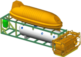 UG 300HRF 2L-12: 12-man Hyperbaric Reception Facility